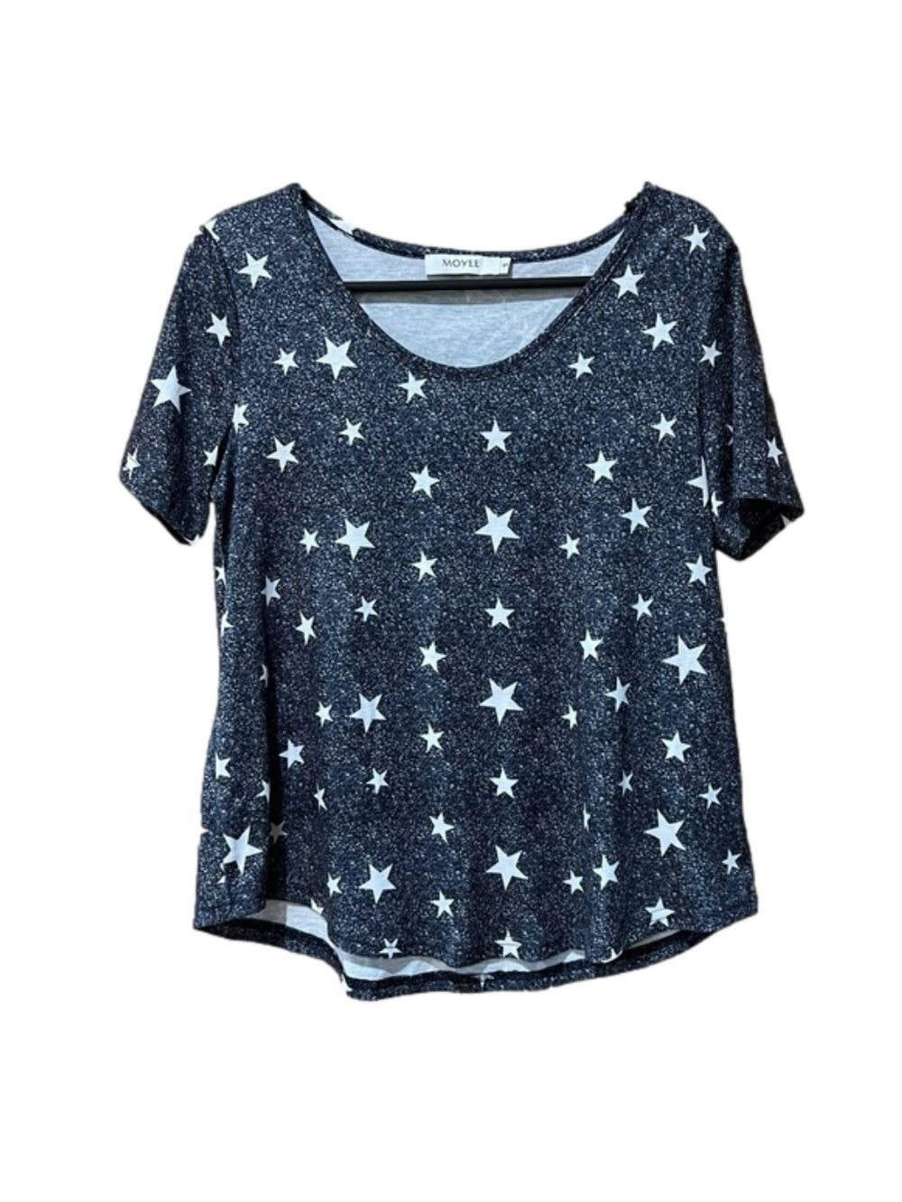 Moyee Blue T-Shirt Women's Small